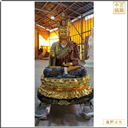 鑄銅關公 地藏王菩薩銅像廠家