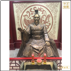 鑄銅關公 虞舜人物雕塑鑄造