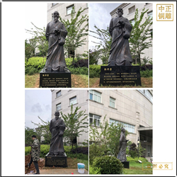 鑄銅關公 室外大型張仲景銅雕塑