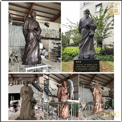 鑄銅關公 名醫(yī)張仲景雕塑鑄造