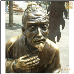 鑄銅關公 古代神醫(yī)雕塑鑄造價格