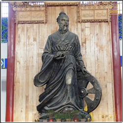 鑄銅關(guān)公 車神奚仲古代人物雕塑