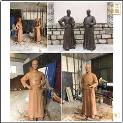 鑄銅關(guān)公 古代人物銅雕塑鑄造