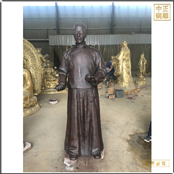 鑄銅關(guān)公 古代人物雕塑制作