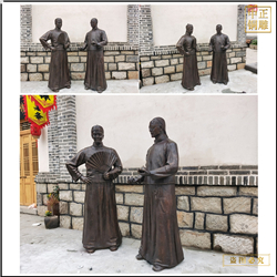 鑄銅關(guān)公 古代人物雕塑現(xiàn)貨出售