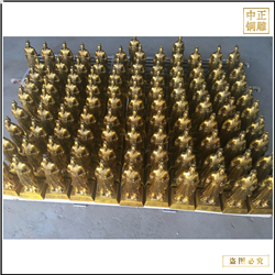 鑄銅關(guān)公 銷售小型商圣鑄造