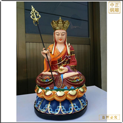 鑄銅關公 加工制作地藏王銅像廠家