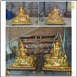 鑄銅關公 供應文殊普賢菩薩銅佛像