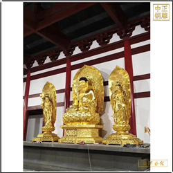 鑄銅關(guān)公 西方三圣銅佛像制作價(jià)格