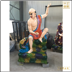 鑄銅關(guān)公 大型鑄銅十八羅漢佛像