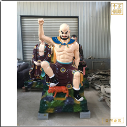 鑄銅關(guān)公 供應(yīng)十八羅漢銅佛像坐像