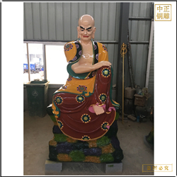 鑄銅關公 十八羅漢銅佛像批發