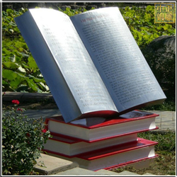 鑄銅關公 校園書籍銅雕塑制作