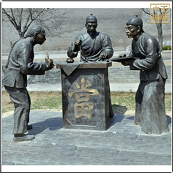 鑄銅關公 古代典當人物雕塑鑄造