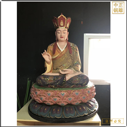 鑄銅關公 鑄銅地藏王佛像坐像