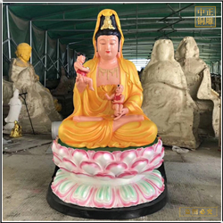 鑄銅關公 送子觀音銅佛像貼金彩繪