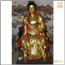 鑄銅關公 銅雕佛像生產廠家