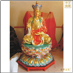 鑄銅關(guān)公 坐蓮花地藏王佛像鑄造