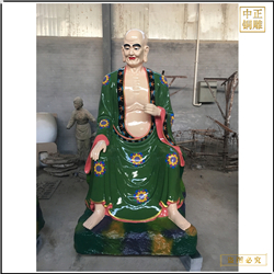 鑄銅關(guān)公 銅十八羅漢雕塑廠家