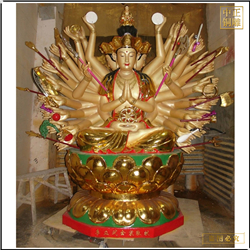 鑄銅關(guān)公 寺廟千手觀音菩薩銅佛像