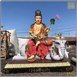 鑄銅關公 定制文殊普賢銅佛像