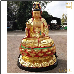 鑄銅關公 鑄銅觀音菩薩批發