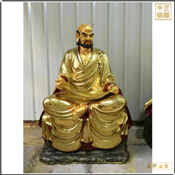 鑄銅關公 十八羅漢雕塑佛像