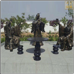 鑄銅關公 廣場大型景觀人物銅雕塑