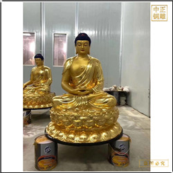 鑄銅關公 大型釋迦牟尼佛雕像