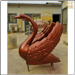 鑄銅關公 黃銅天鵝雕塑鑄造