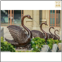 鑄銅關(guān)公 噴水銅天鵝雕塑鑄造