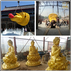 鑄銅關公 大型寺廟釋迦牟尼銅佛像