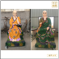 鑄銅關(guān)公 十八羅漢十八尊者佛像鑄造