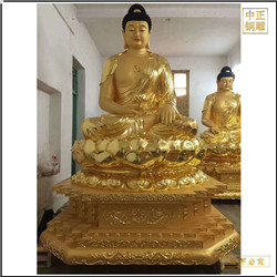 鑄銅關(guān)公 鑄銅釋迦牟尼佛像制作