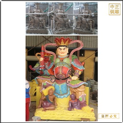 鑄銅大型四大天王發(fā)現(xiàn)雕塑