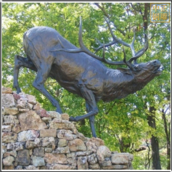 鑄銅關公 鑄銅鹿雕塑廠家