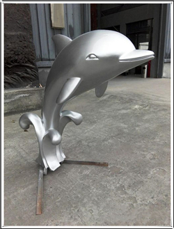 動(dòng)物雕塑海豚圖片